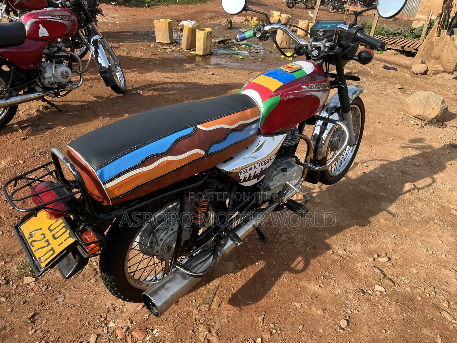 Bajaj Boxer 100 2019 Red