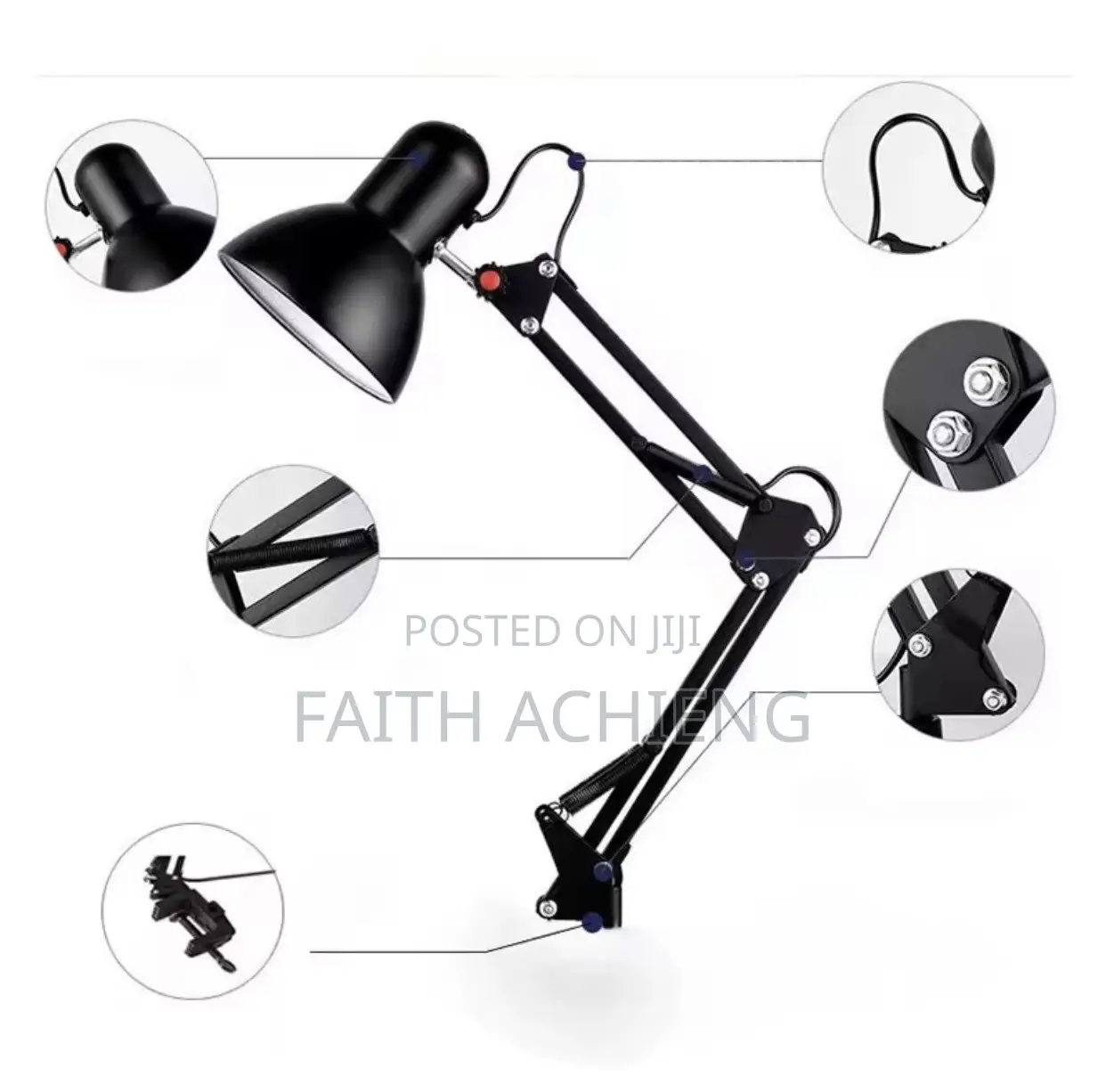 Adjustable Arm Led Desk Lamp