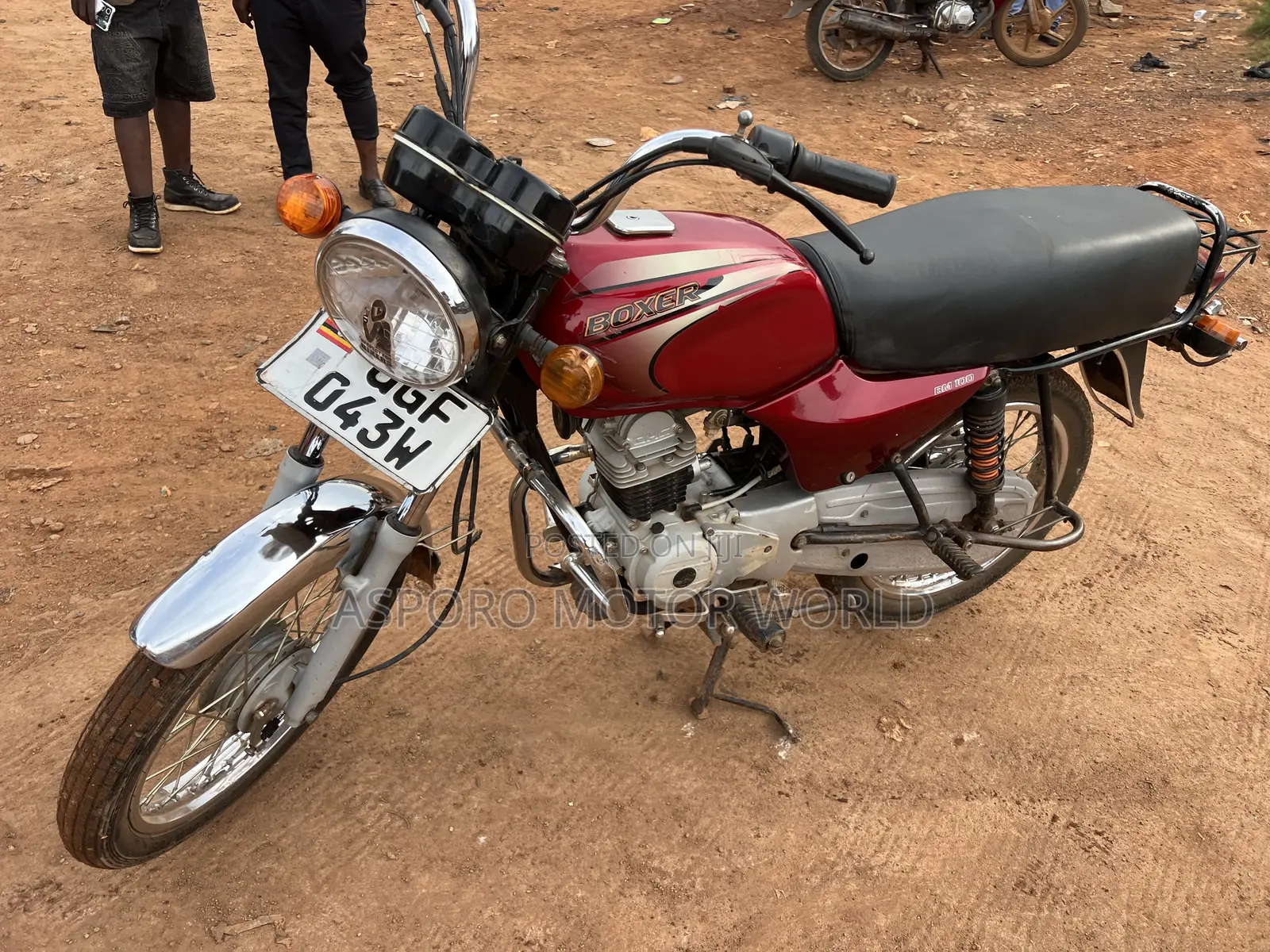 Bajaj Boxer 100 2025 Red