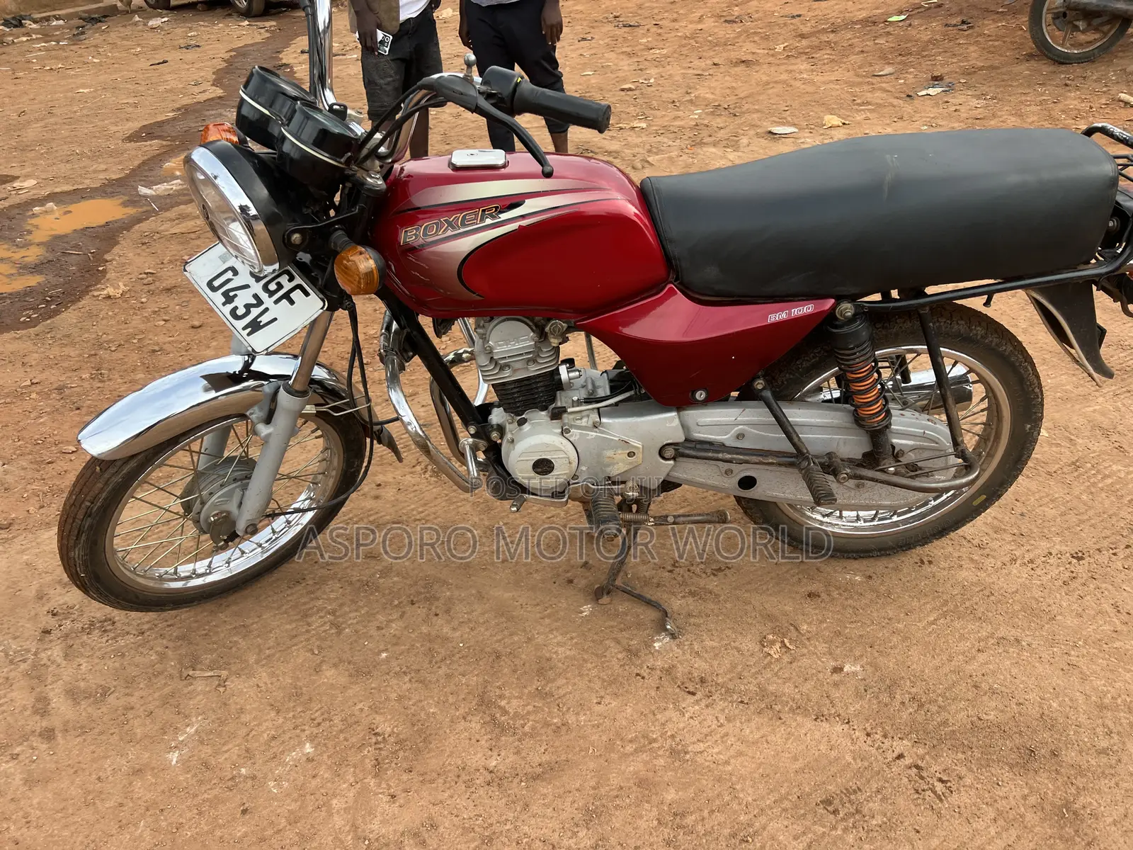 Bajaj Boxer 100 2025 Red