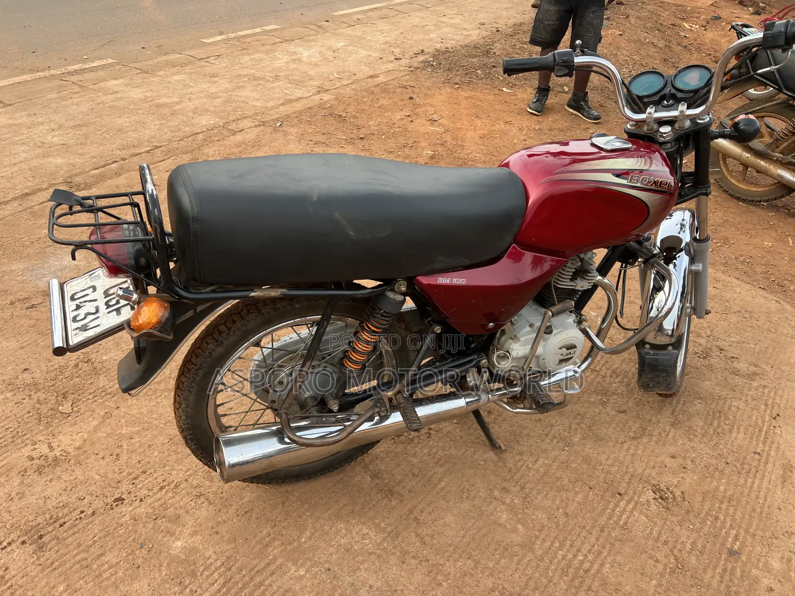 Bajaj Boxer 100 2025 Red