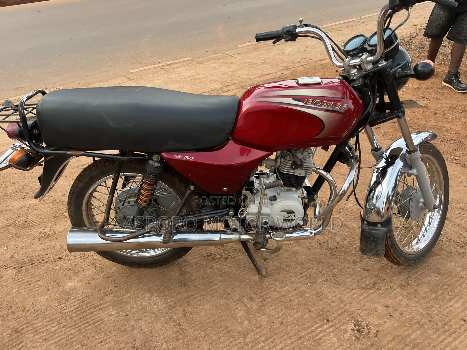 Bajaj Boxer 100 2025 Red