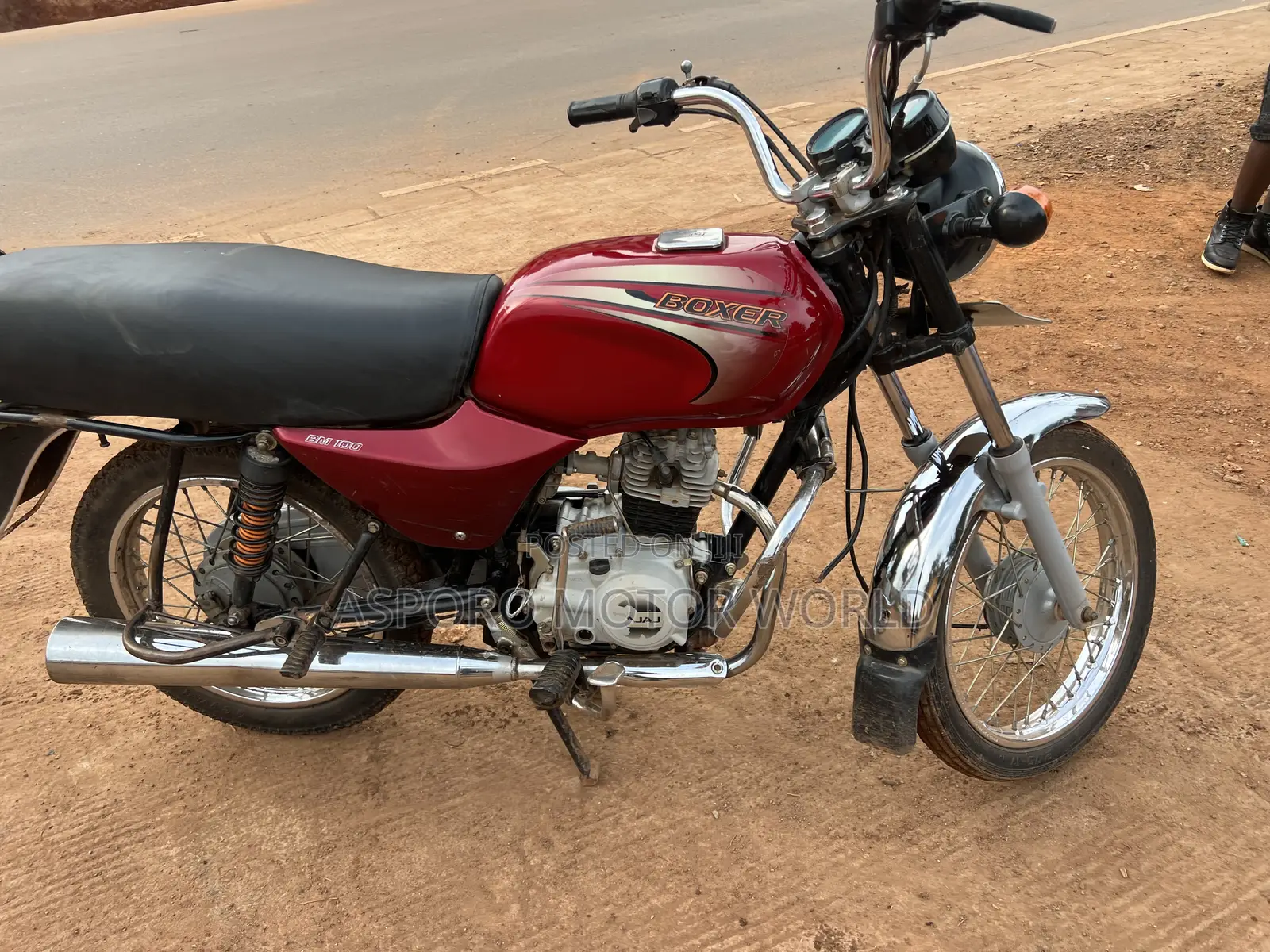 Bajaj Boxer 100 2025 Red