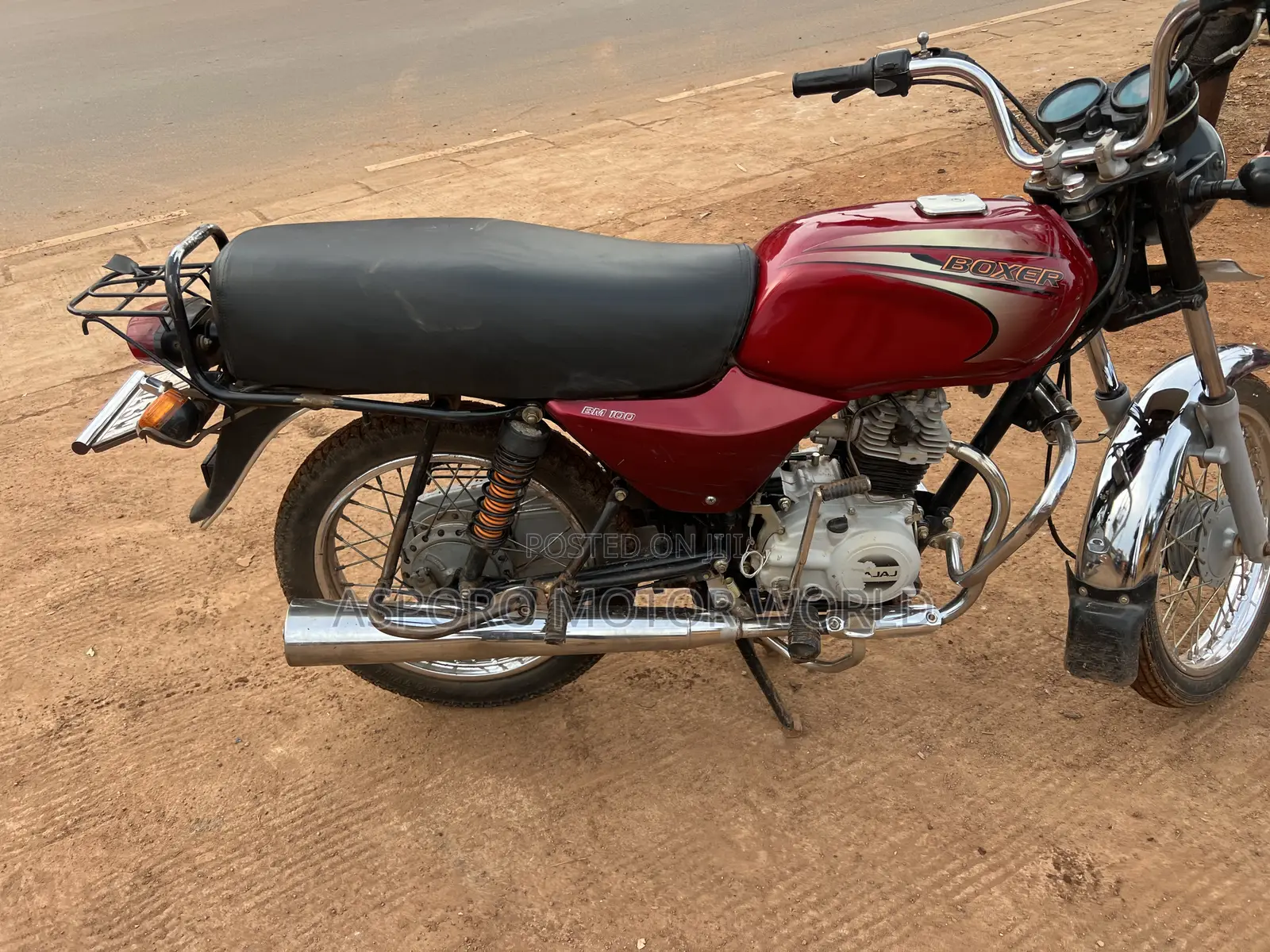 Bajaj Boxer 100 2025 Red