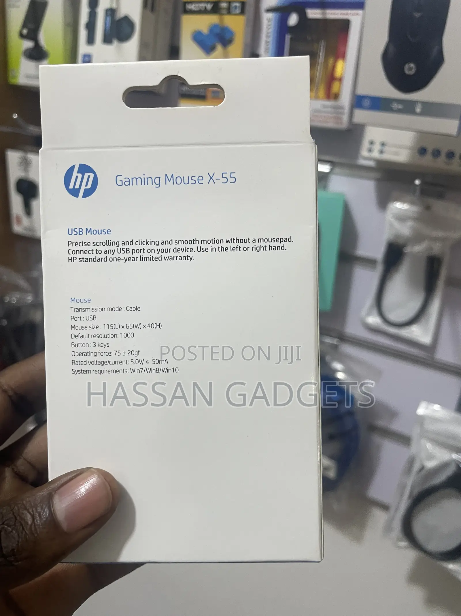 Hp Wired RGB Gaming Mouse