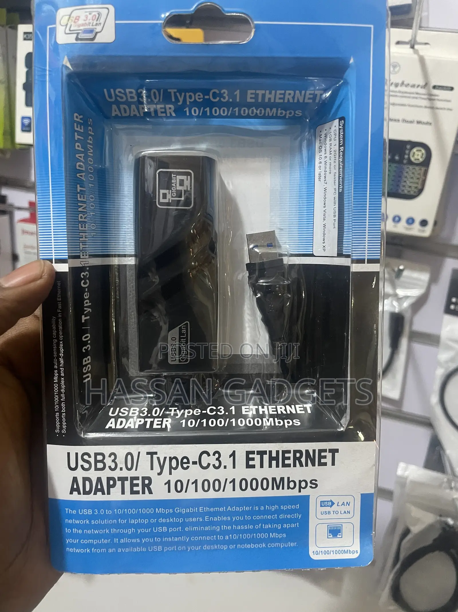 Usb to Ethernet Adapter, Usb 3.0 Network