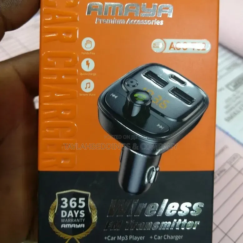 Bluetooth Fm Transmitter for Car Wireless Radio Adapter Mp3 Player