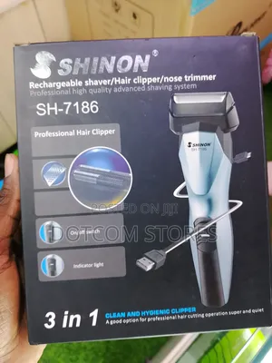 Shinon Sh7186 Rechargeable Hair Clipper