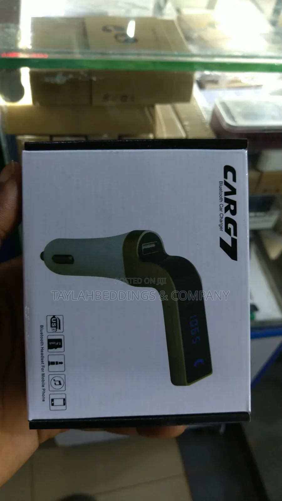 Carg7 Universal Wireless Bluetooth Fm | Transmitter In-car Fm Adapter