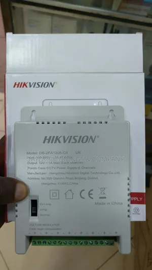 Hikvision 12 Volts 8 Channel Cctv Power Supply