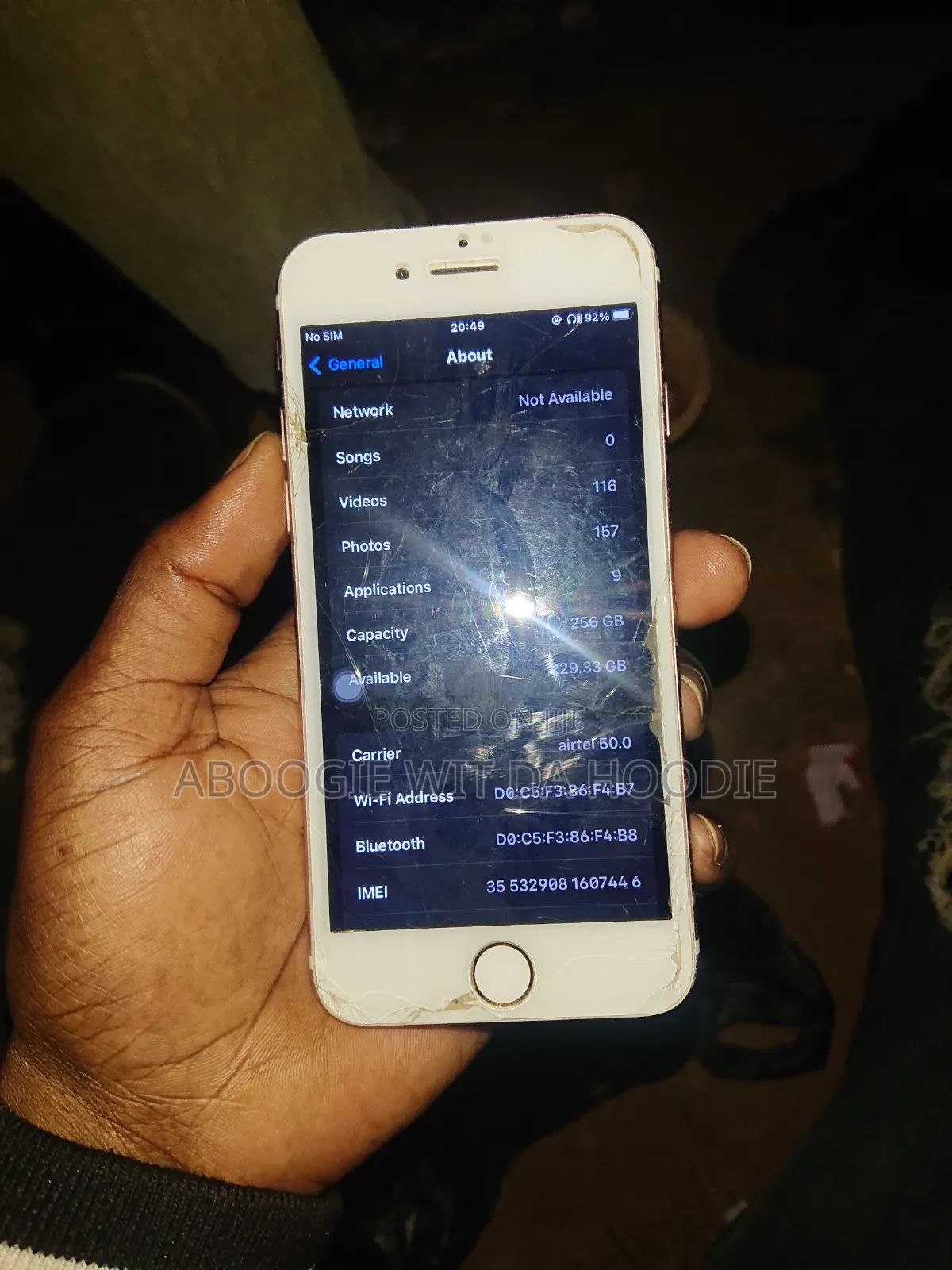 Apple iPhone 7 256 GB Rose Gold