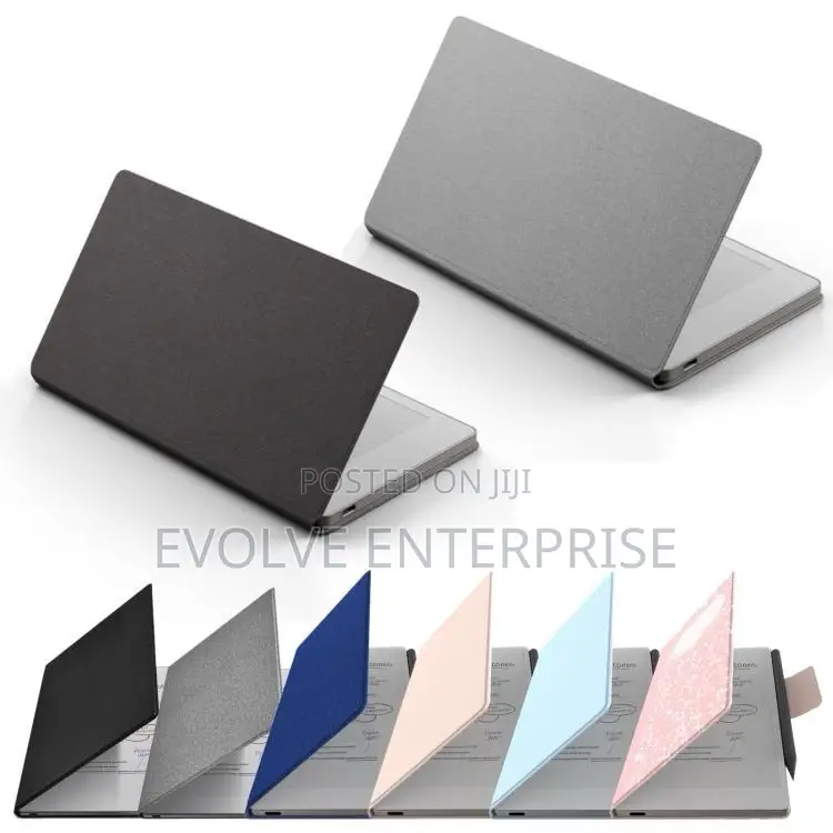 For Remarkable Paper Pro Move 7.3 Leather Smart Tablet Case(Black)