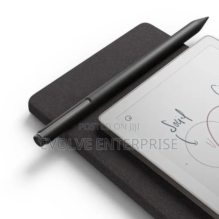 For Remarkable Paper Pro Move 7.3 Leather Smart Tablet Case(Black)