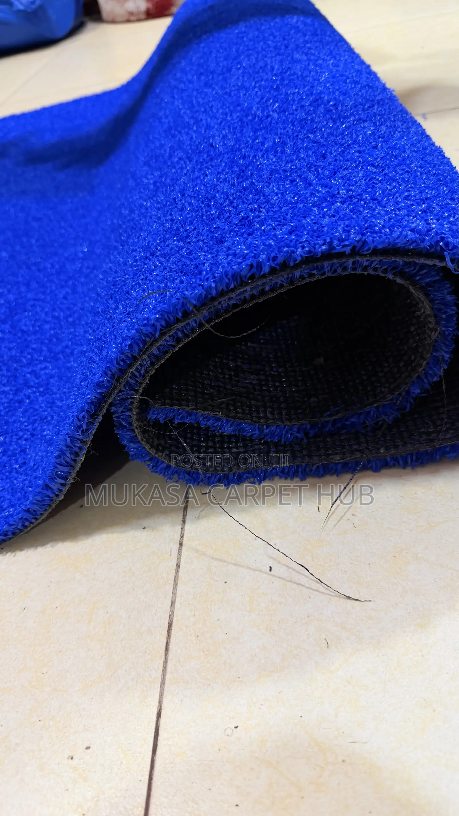 Decorative Blue Turf Carpet for Indoor Outdoor Use