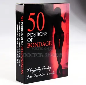 BDSM 50 Positions of Bondage Game Card