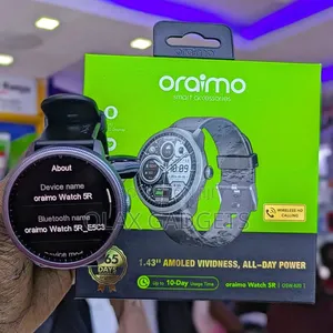 Oraimo Watch 5r Pro Amoled 2.5d Floating Interface Ip68 Smart Watch