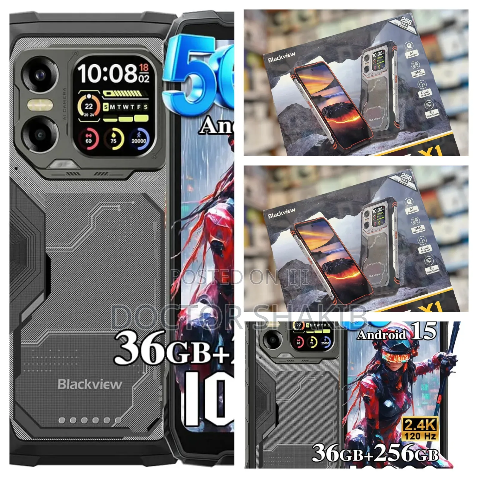 New Mobile Phone 1 TB Black