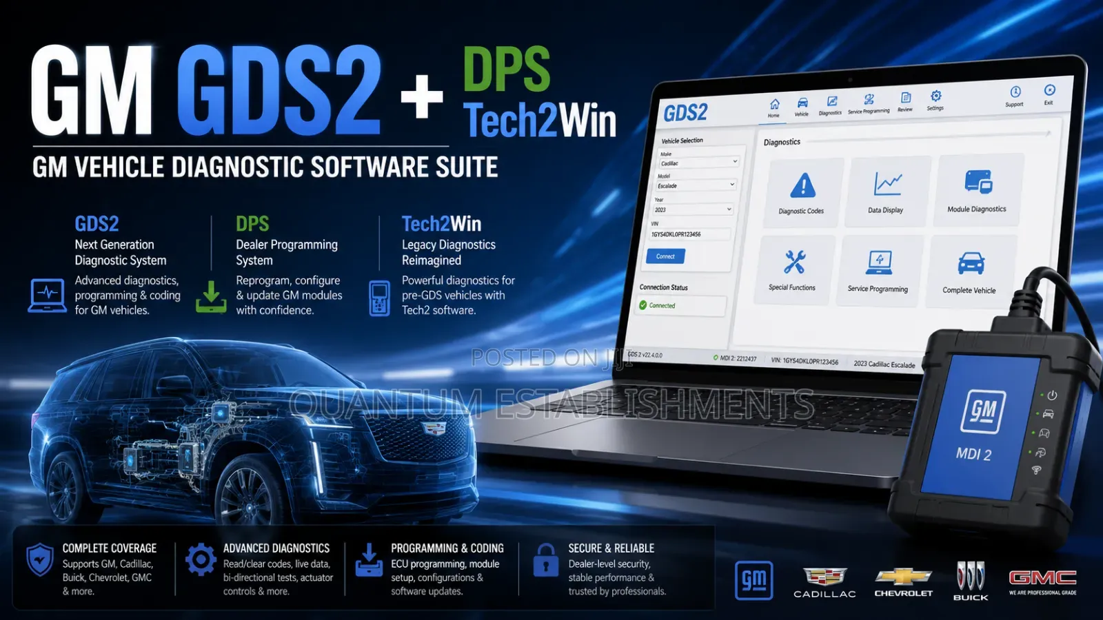 Gm Gds2 + DPS + Tech2win | Gm Vehicle Diagnostic Software Suite