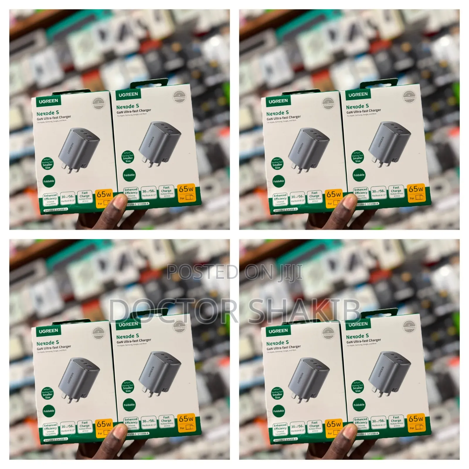 Ugreen Nexode S 3 Port Gan Fast Charger