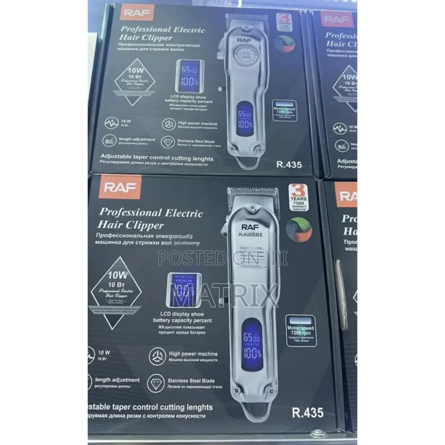 Raf R.435 Professional Electric Hair Clipper