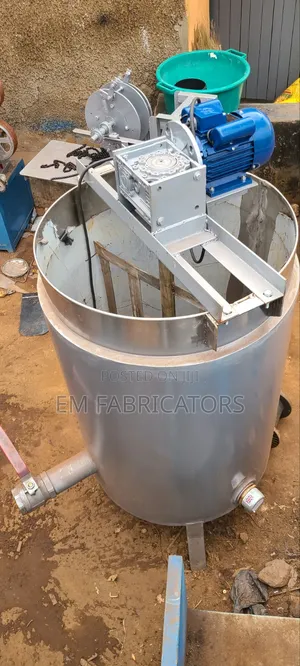 400l Stainless Steel Soap Mixer Boiler. ( 400kgs)