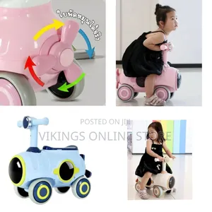 Ride on Car for Kids, Extended Baby Balance Bike Pedal-Free Bike