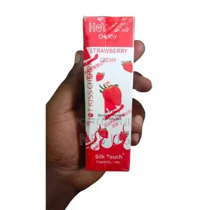 Hot Kiss 3in1 Cherry Straw Berry Water Based Personal Lubricant - 50ml