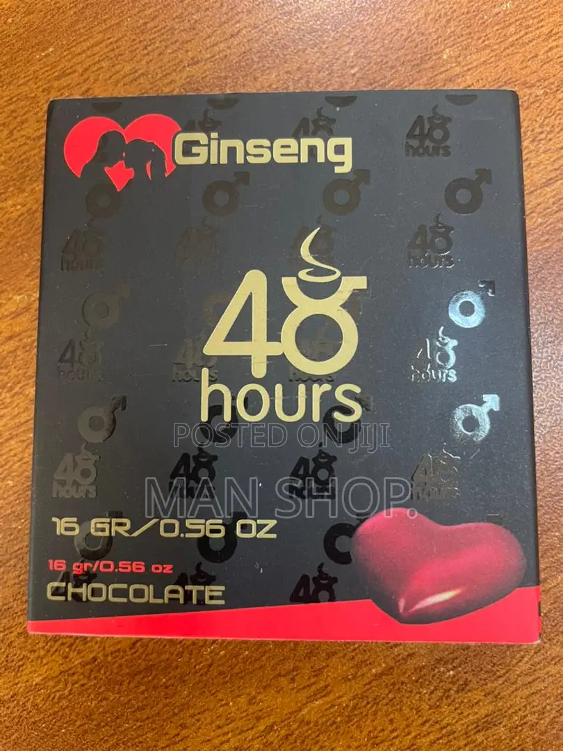 48 Hours Ginseng Chocolate for Man Power.1 Piece