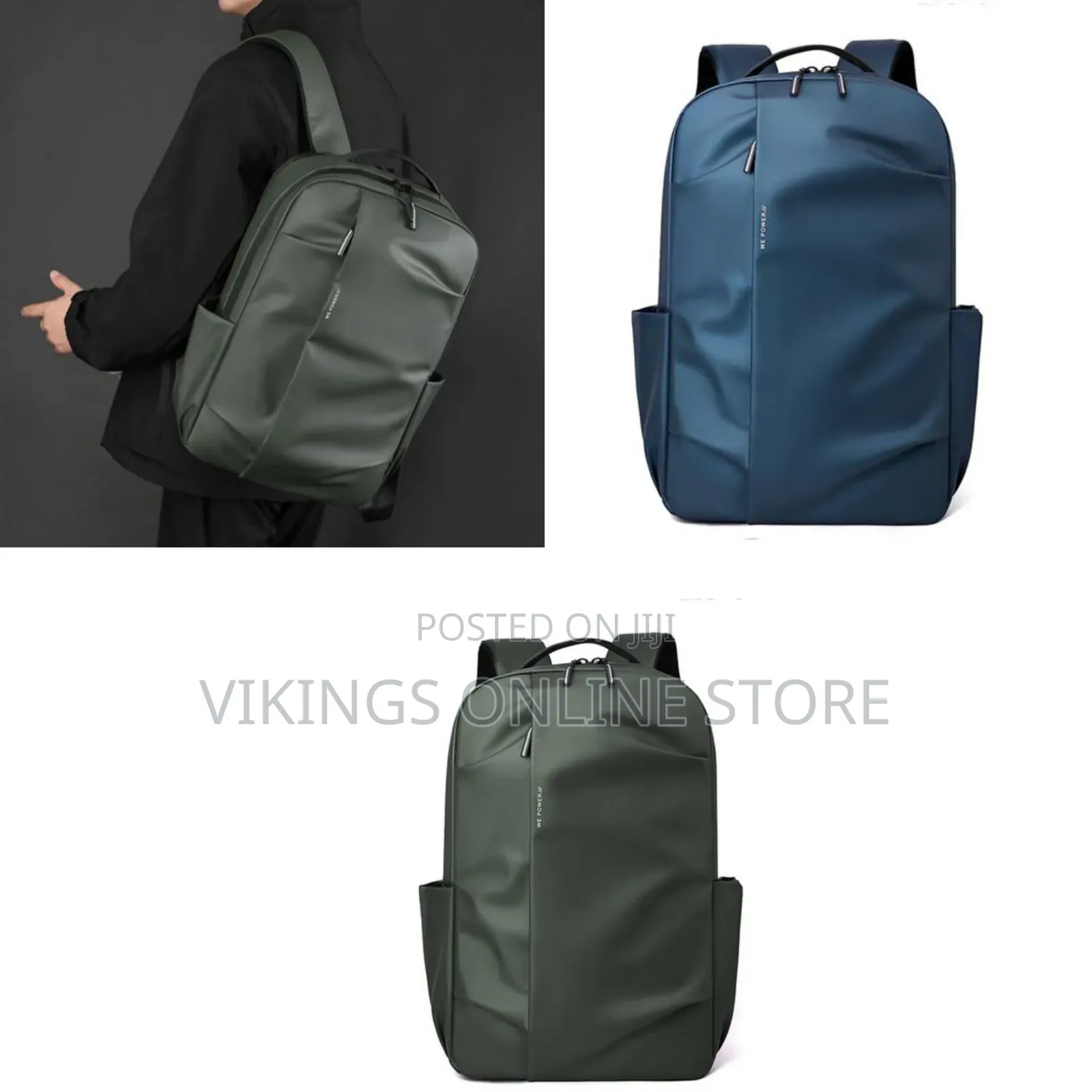 Large-Capacity Business Travel Energy Case Waterproof Laptop Backpack