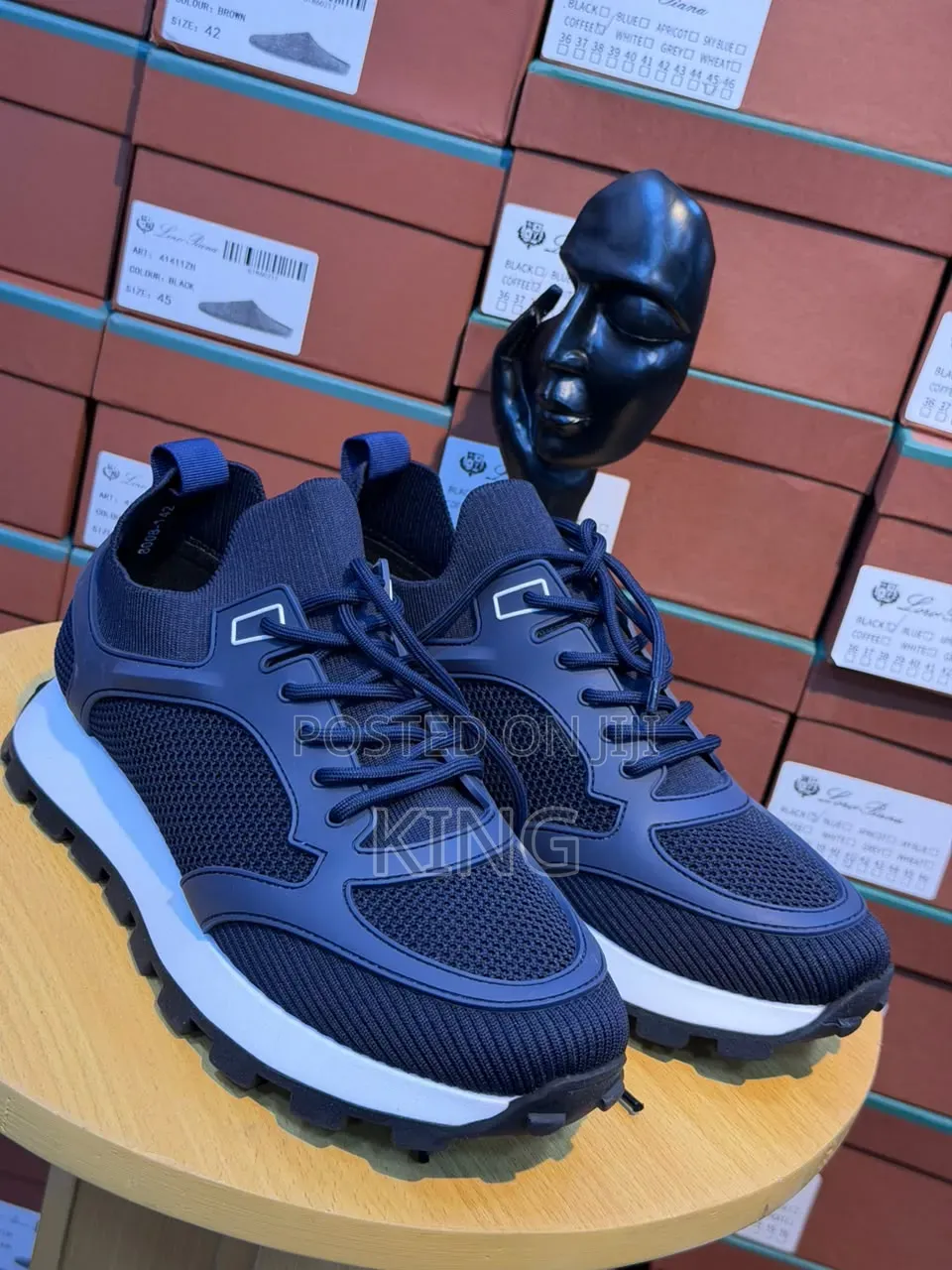 Black Estro Athletic Sneakers