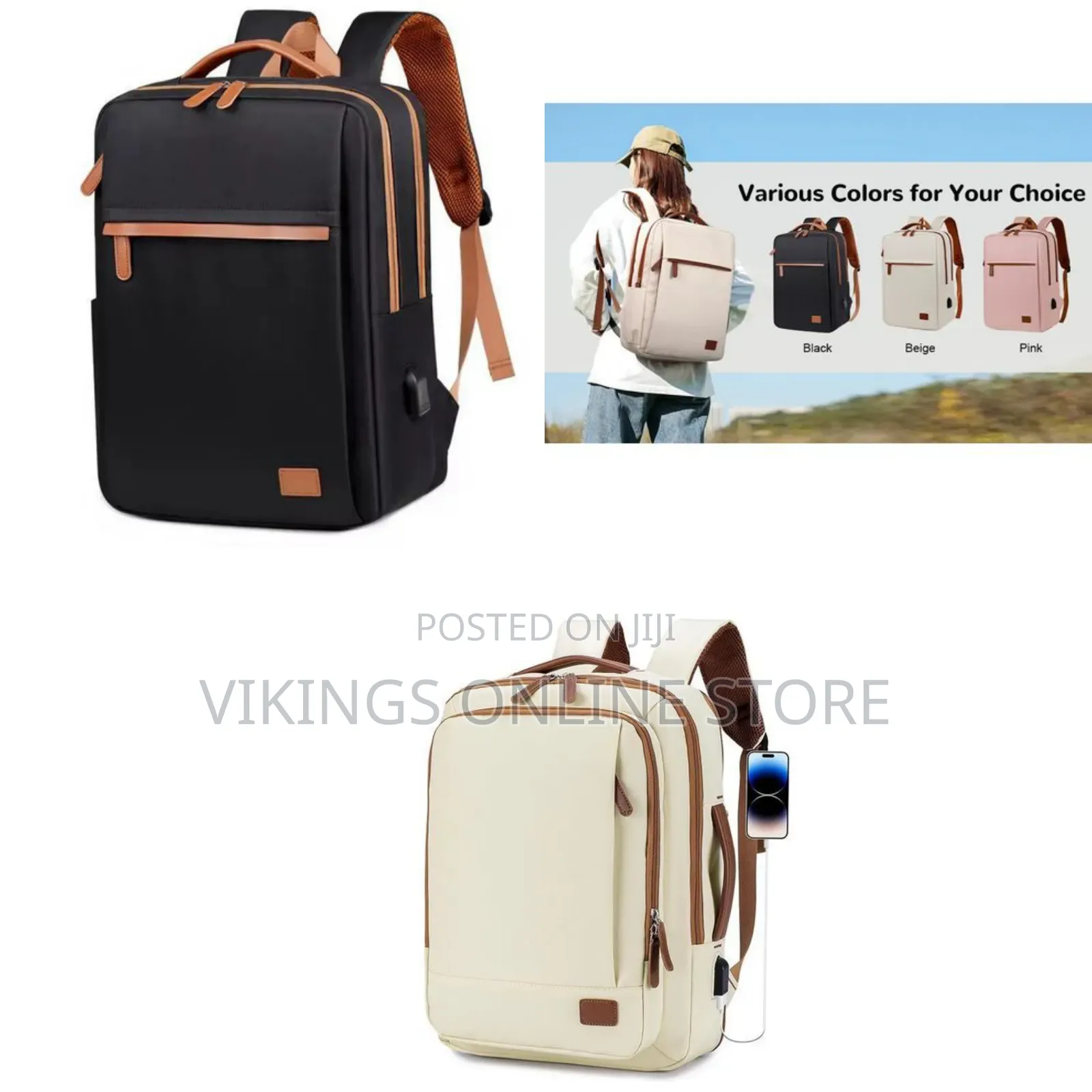 15.6" Laptop Backpack for Men Women, 20l Small Travel Backpack