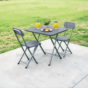 Combo Set Foldable Reading Table and Chairs