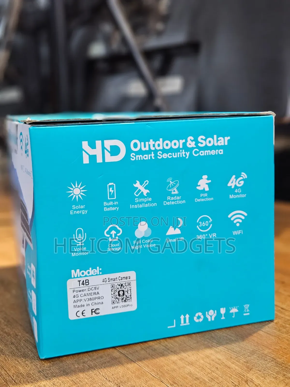 4g/Wifi Solar, Powered Out Security Camera