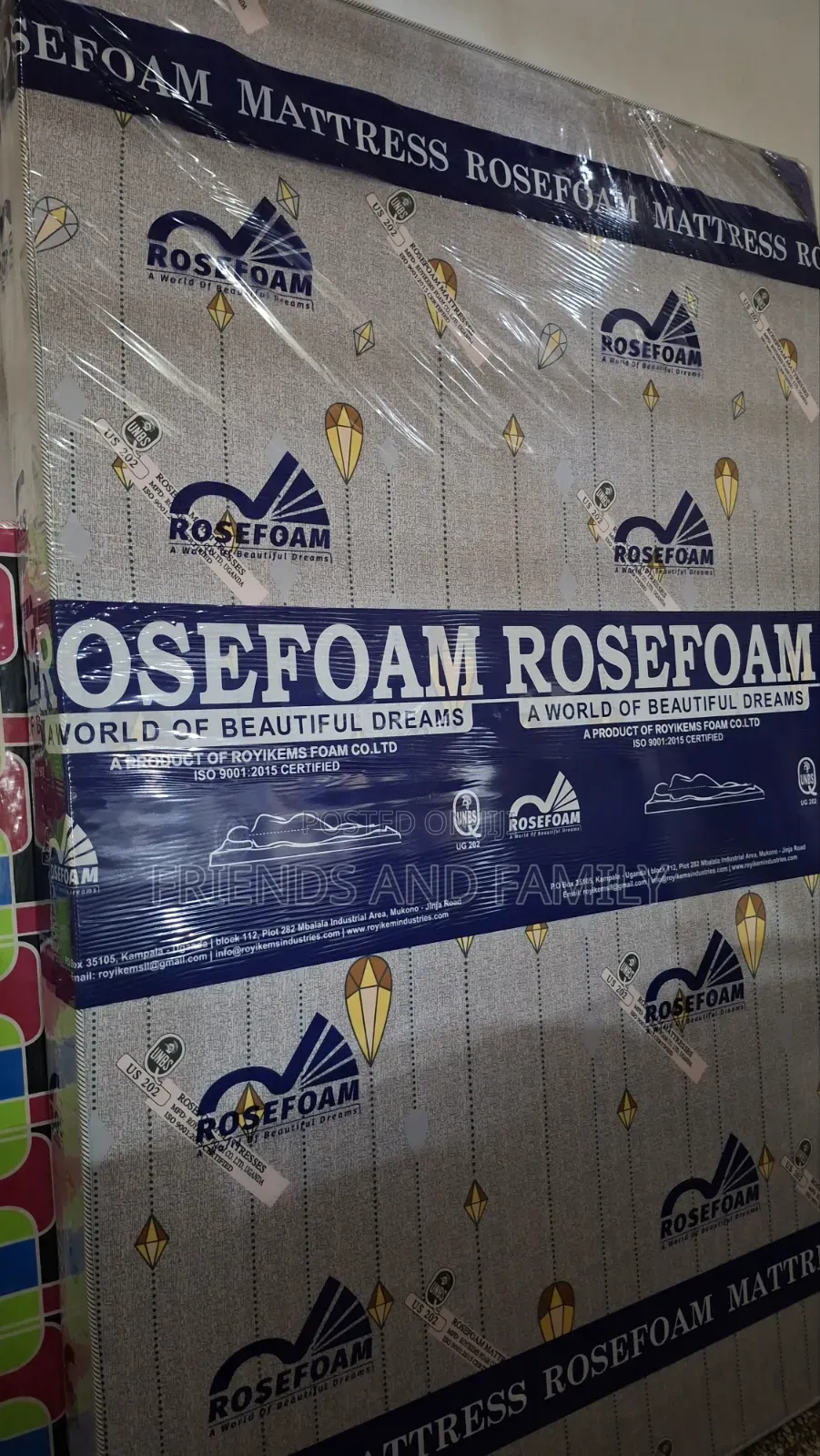 Premium Rose Foam 6*6*6. Inches