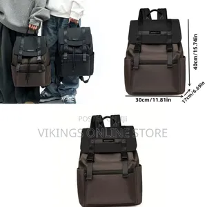 Casual Large Capacity Unisex Backpack School Bag Suitable for Laptops