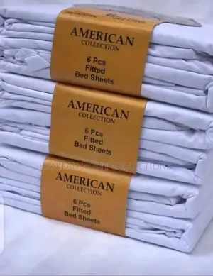 American Collection 6-Piece Fitted Bed Sheet Set