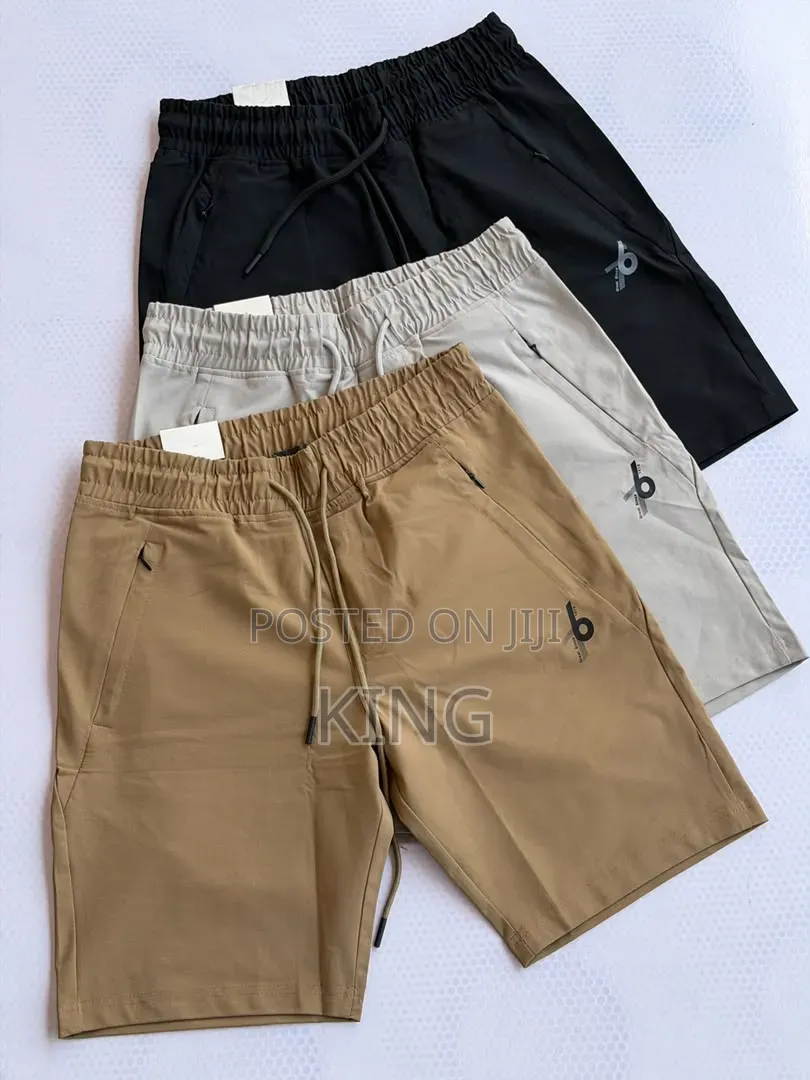 Generic Men's Elastic Waist Shorts