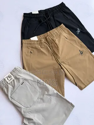 Generic Men's Elastic Waist Shorts