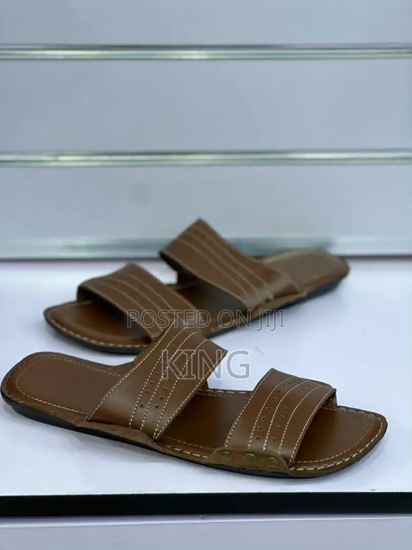 Stud Accents.Double Strap Sandals.