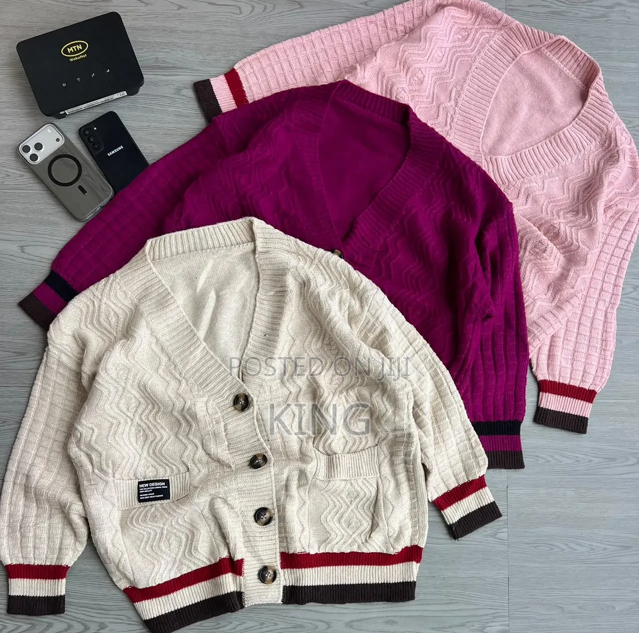 Cardigans . Limited Edition Colours.