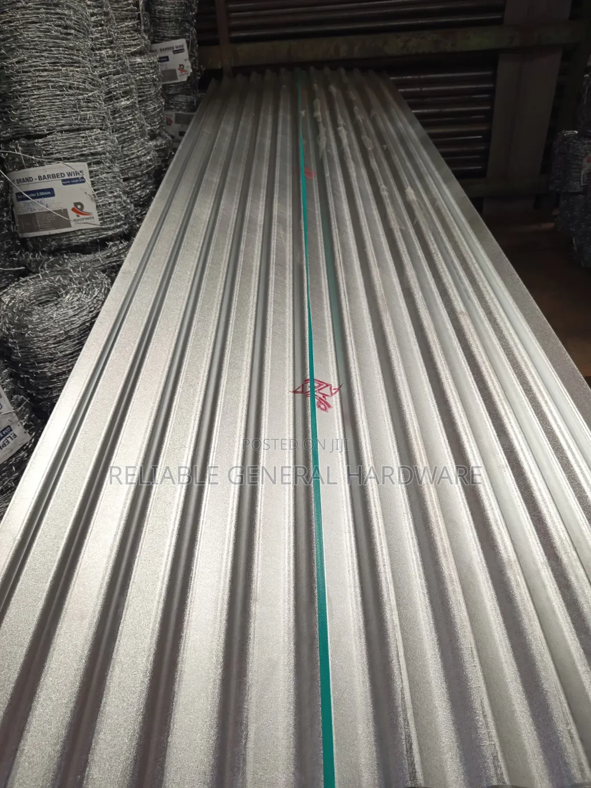 Iron Sheets Galvanized White G.30 Roofings
