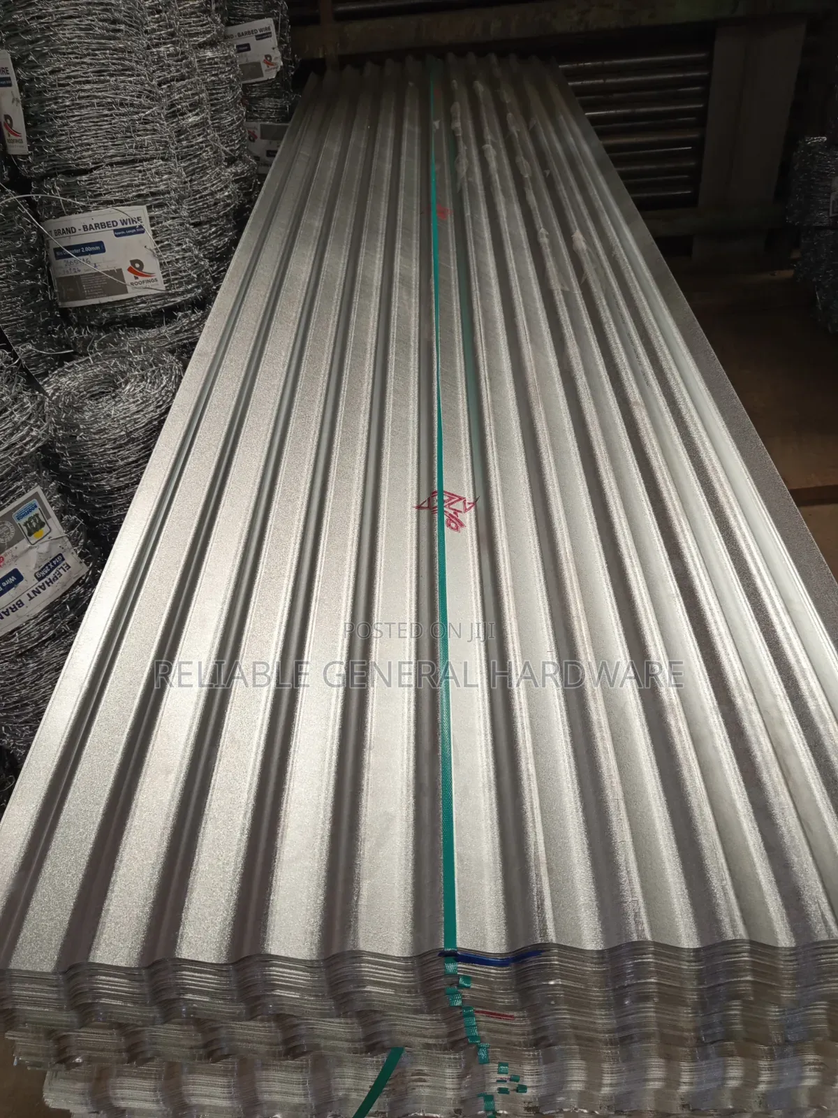 Iron Sheets Galvanized White G.30 Roofings