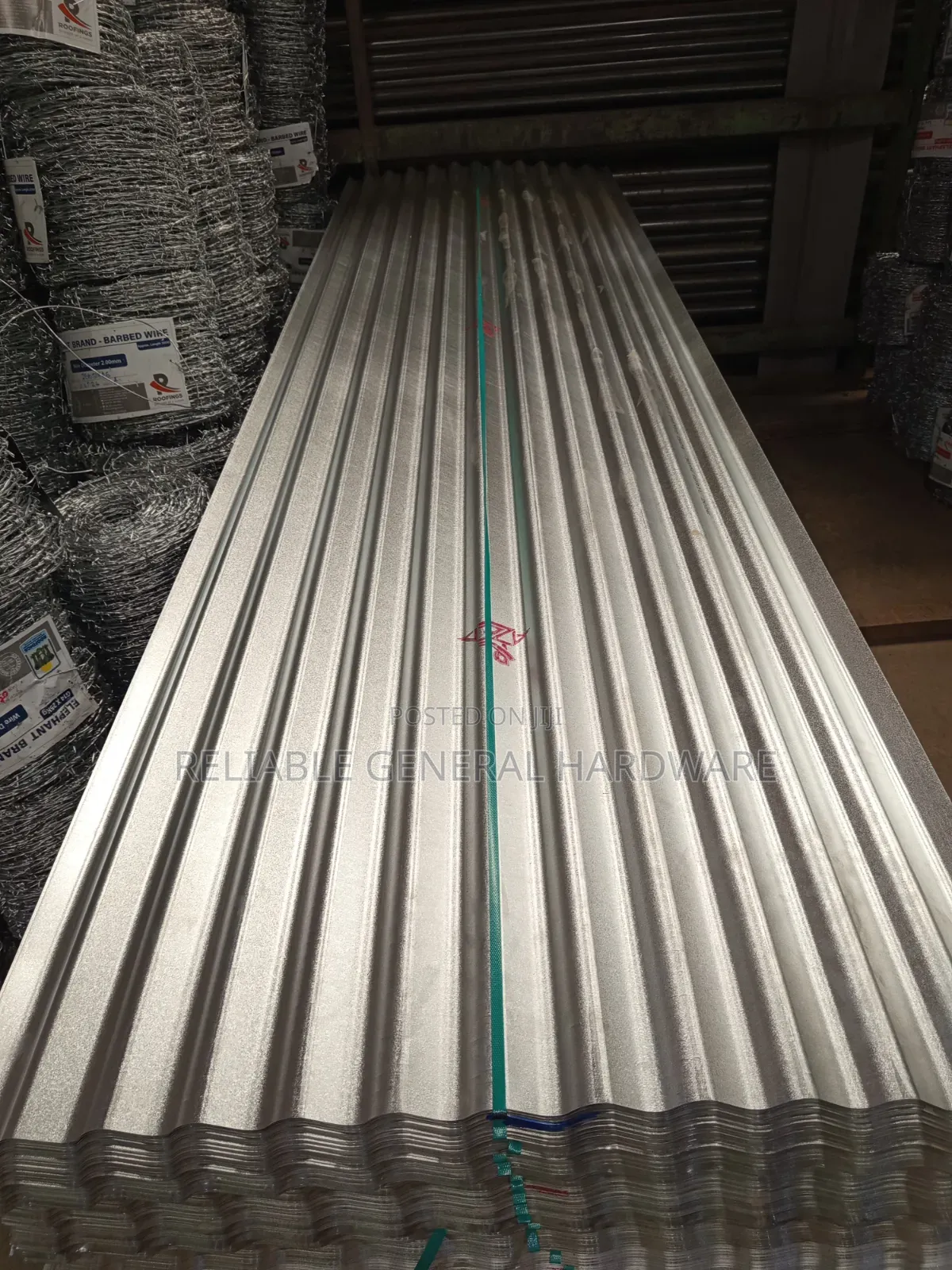 Iron Sheets Galvanized White G.30 Roofings