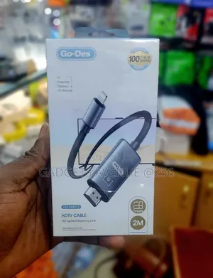 Go-Des Gd-Hm812 Cable Designed to Connect Lightning to Hdmi Displays.