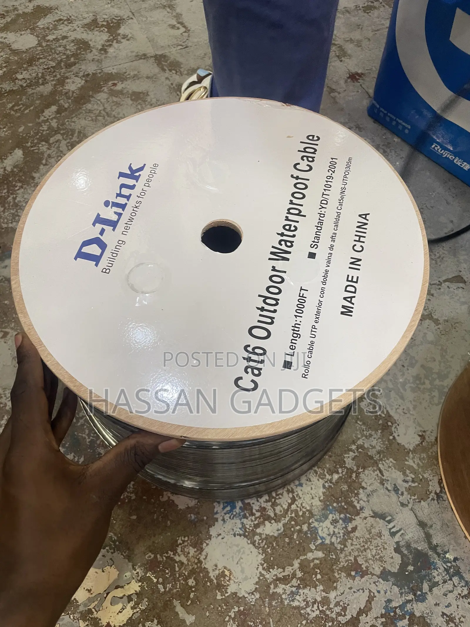 D-Link Cat6 Outdoor Waterproof Cable