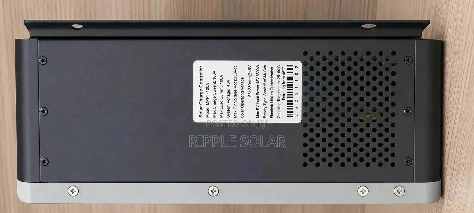 100a MPPT Solar Charge Controller 48v