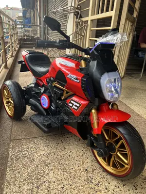 Rechargeable Kids Motorcycle Red 1 to 15 Years