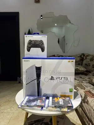 Grab This Brand-New Playstation 5 Slim Disc Version With Games 2pads