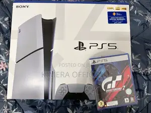 Brand New Ps5 Slim Disc With Gran Turismo 7 Game