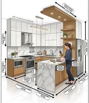 Modern U Shape Kitchen Cabinets In Any Colour From`